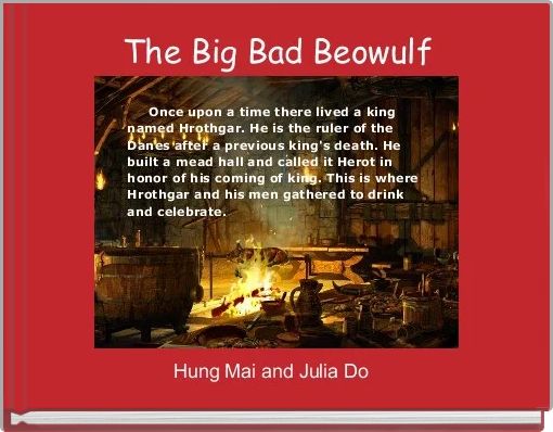 Front cover of 'The Big Bad Beowulf' 