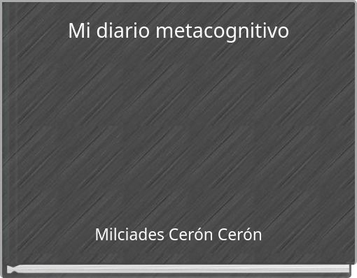 Mi diario metacognitivo