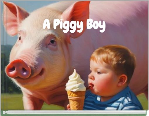 Front cover of 'A Piggy Boy' 