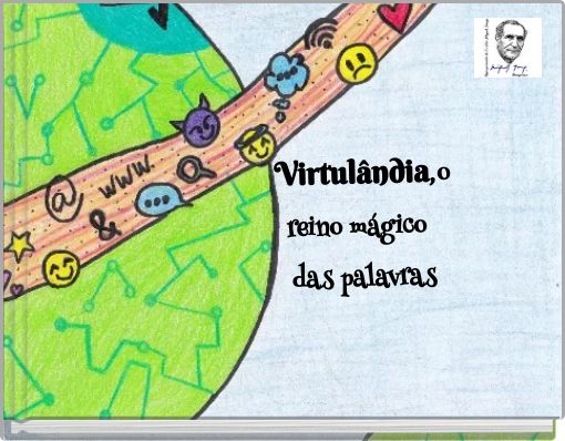 Front cover of 'Virtulândia,o reino mágico das palavras' 