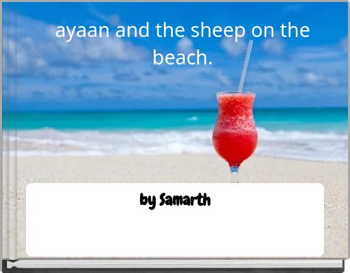 Front cover of 'ayaan and the sheep on the beach.' 