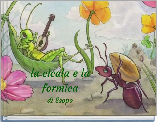 la cicala e la formica di Esopo