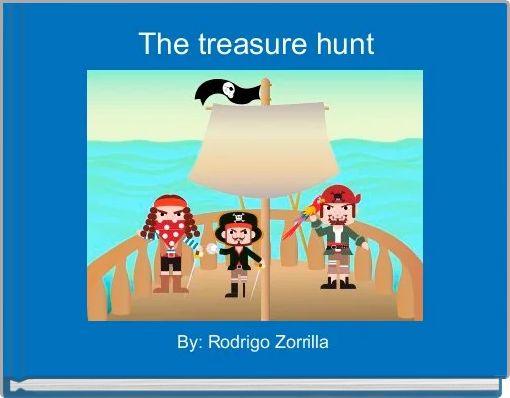 Front cover of 'The treasure hunt' 