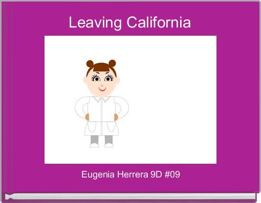 Front cover of 'Leaving California' 