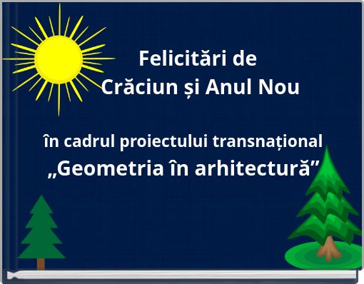 Felicitări de Crăciun și Anul Nou