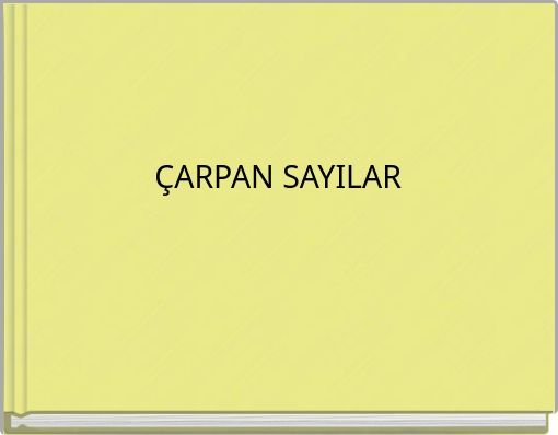 &Ccedil;ARPAN SAYILAR