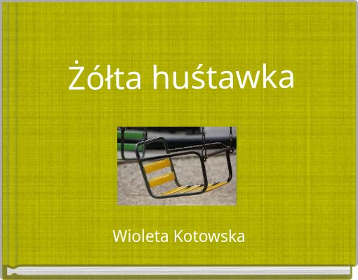 Żółta huśtawka
