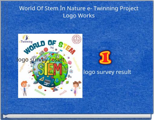 World Of Stem İn Nature e- Twinning Project Logo Works