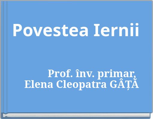 Povestea Iernii