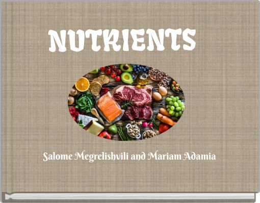 Front cover of 'NUTRIENTS' 