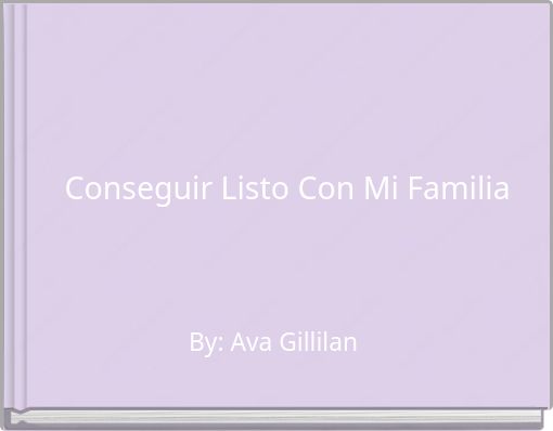 Conseguir Listo Con Mi Familia