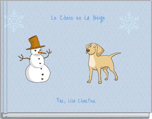 Le Chein en La Neige