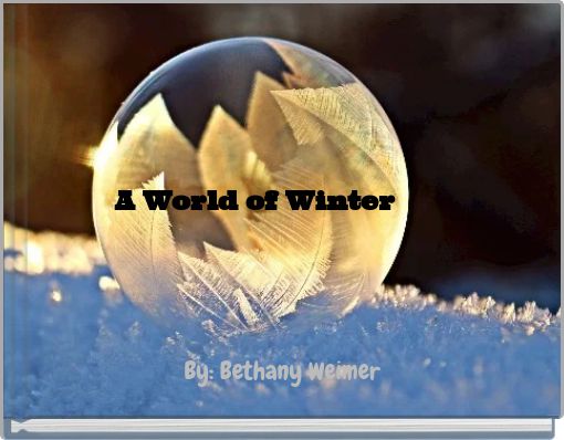 Front cover of 'Winter Creates A World Of...' 