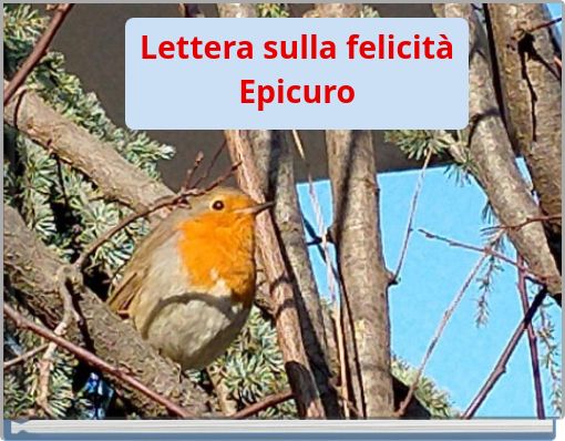 Lettera sulla felicità Epicuro