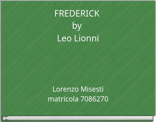 FREDERICK by Leo Lionni