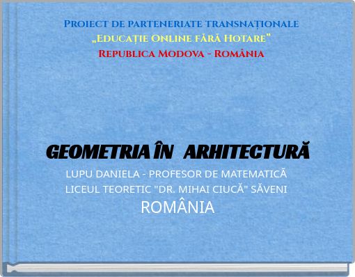 Proiect de parteneriate transnaționale „Educație Online fără Hotare” Republica Modova - România