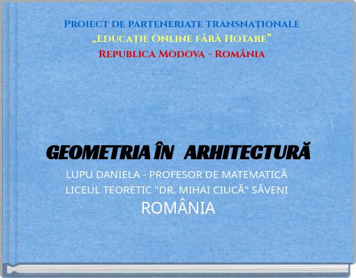 Proiect de parteneriate transnaționale „Educație Online fără Hotare” Republica Modova - România