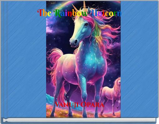 Front cover of 'The Rainbow Unicorn' 