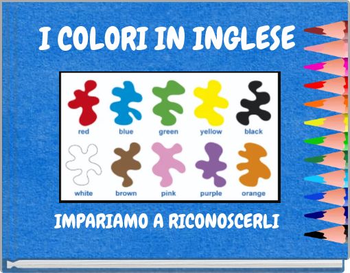 I COLORI IN INGLESE