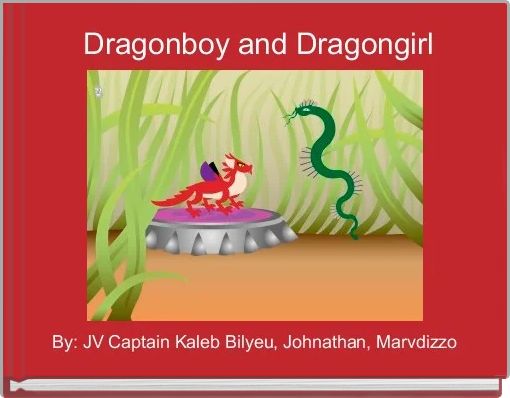 Front cover of ' Dragonboy and Dragongirl' 
