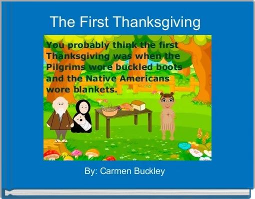 Front cover of 'The First Thanksgiving ' 