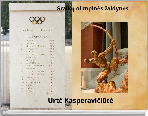 Graikų olimpinės žaidynės