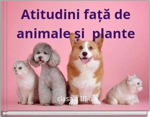 Atitudini față de animale și plante