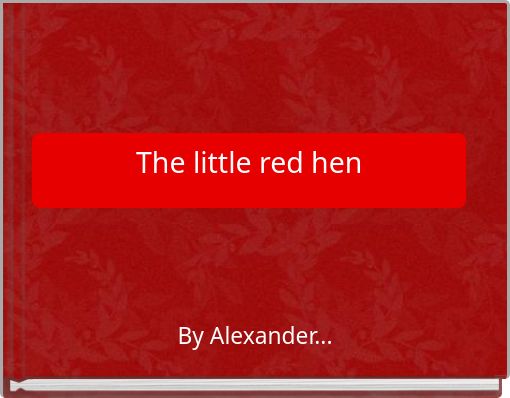 Book Cover for: The little red hen