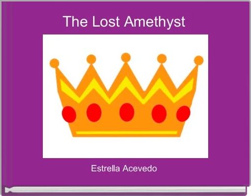 Front cover of 'The Lost Amethyst ' 
