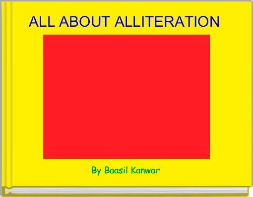 Book Cover for: ALL ABOUT ALLITERATION 