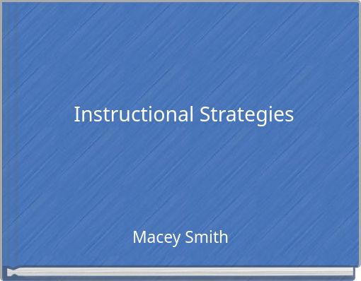 Instructional Strategies