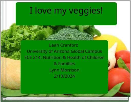 I love my veggies!