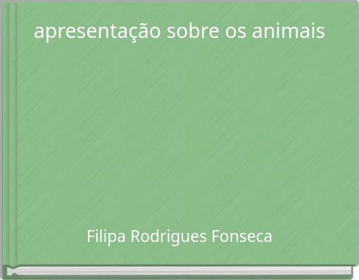 apresentação sobre os animais