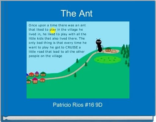 Front cover of 'The Ant ' 