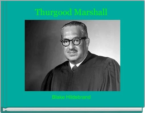 Front cover of 'Thurgood Marshall ' 
