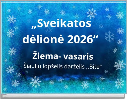 &bdquo;Sveikatos dėlionė 2026&ldquo;