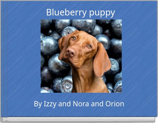 Blueberry puppy