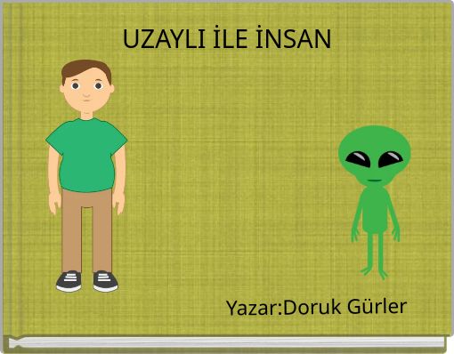 Front cover of 'UZAYLI İLE İNSAN' 