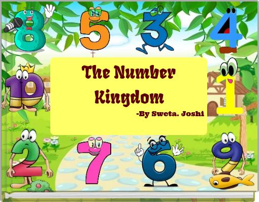 Front cover of 'The Number Kingdom -By Sweta. Joshi' 