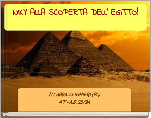 NIKY ALLA SCOPERTA DELL' EGITTO!