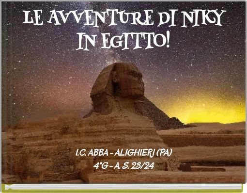 LE AVVENTURE DI NIKY IN EGITTO!