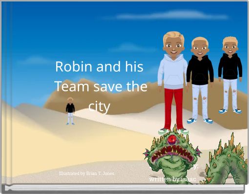 Robin and his Team save the city