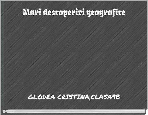 Mari descoperiri geografice