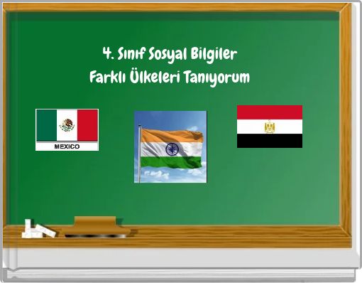 4. Sınıf Sosyal Bilgiler Farklı &Uuml;lkeleri Tanıyorum