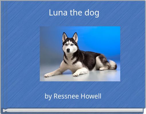 Book Cover for: Luna the dog