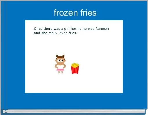 Front cover of ' frozen fries' 