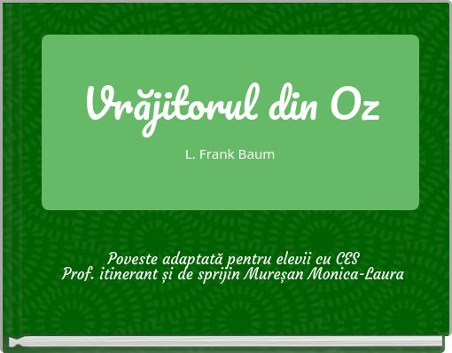 Vrăjitorul din Oz L. Frank Baum