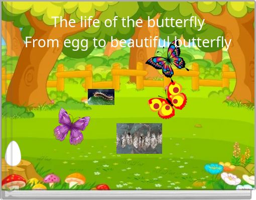 The life of the butterfly From egg to beautiful butterfly