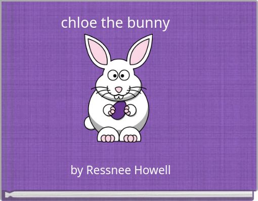 Book Cover for: chloe the bunny