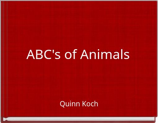 ABC's of Animals